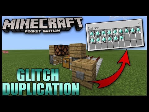 Minecraft - DUPLICATION GLITCH TUTO - MCPE / Xbox / Bedrock / Windows 10