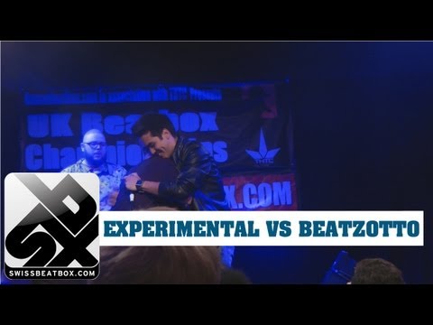 Experimental vs Beatzotto - UK Beatbox Championships 2012 - 1/8 Final