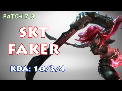 SKT Faker Katarina vs Talon - Korean Challenger match
