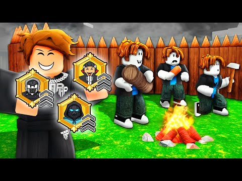 I Found the NICEST NOOB TEAM, So I Gifted Them All 5 STAR CLASSES! (99 Nights in the Forest)