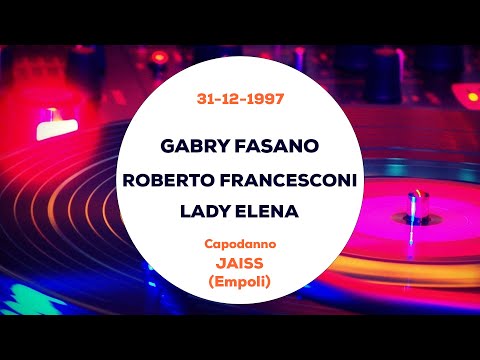 Gabry Fasano, Roberto Francesconi e Lady Helena - Capodanno Jaiss (Firenze) - 31-12-1997