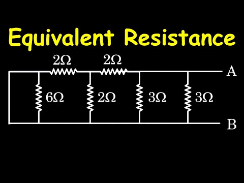 Equivalent Resistance of a Complex Circuit with Series and Parallel Resistors