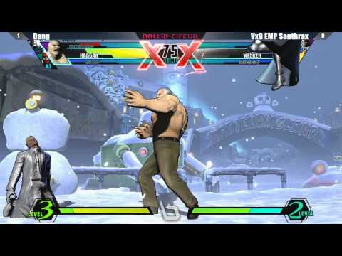 UMVC3 ERGZ Dang vs VxG EMP Santhrax - Next Level Battle Circuit #1 Tournament