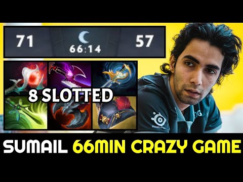 SUMAIL 66min Crazy Game — Megacreep vs Megacreep 7.30c Dota 2