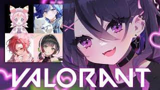【VALORANT】フルパだ！コラボだ！✨w. 宇志海いちごさん・水無世燐央さん・ハユンさん・Kotohaさん【甘音あむ / ネオポルテ】