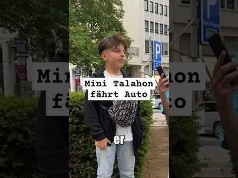 Little Talahon already drives a car #shorts