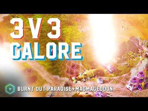 3v3 Galore - 4 3v3 Matches - Red Alert 3