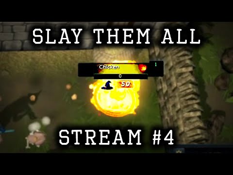 I HAVE RETURNED, The quest for an off-hand rubber chicken - Slay Them All #4 RS3 Slayer Series