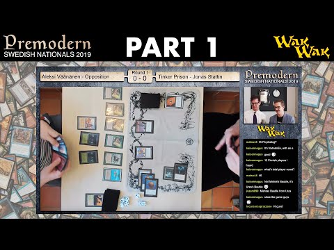 Swedish Nationals in Premodern Magic the Gathering - Part 1 (2019)
