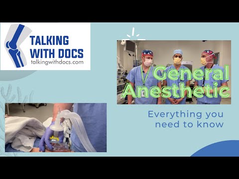 Watch A General Anaesthetic - See A Patient Go To Sleep For Surgery