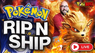 🔴 LIVE Rip N Ship | MEGA STREAM | CARD PARTY DRAMA??? | #pokemon #onepiece #lorcana