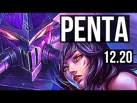 KASSADIN vs AHRI (MID) | Penta, 22/2/7, Legendary, 300+ games | EUW Diamond | 12.20