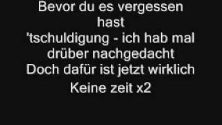 Tokio Hotel- Lieb Die Sekunde (lyrics)