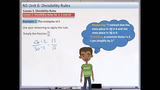Divisibility Rules: Simplify Fractions Faster (2,5 and 10) Video1