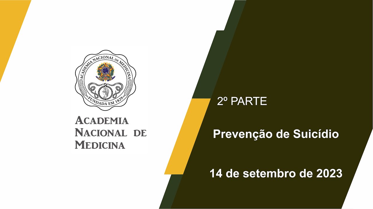 Simpósio Prevenção de Suicídio – 14 setembro de 2023 – 2º PARTE