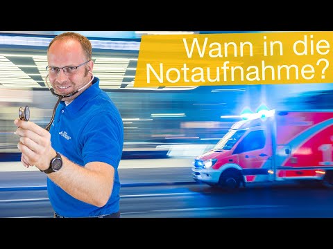 Notaufnahme oder Notdienst ❓ Krankenhaus vs. ärztlicher Bereitschaftsdienst