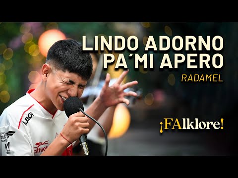 Lindo adorno pa´mi apero – Radamel | Sesiones ¡FAlklore!