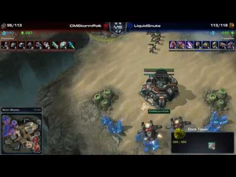 SC2 GamePlay VOD Polt vs Snute Game 1 Terran vs Zerg Starcraft 2 ZOTAC Grand Final TvZ