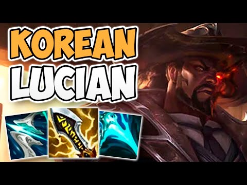 KOREAN CHALLENGER SHOWS HOW TO PLAY LUCIAN PERFECTLY! | CHALLENGER LUCIAN ADC GAMEPLAY | Patch 11.20