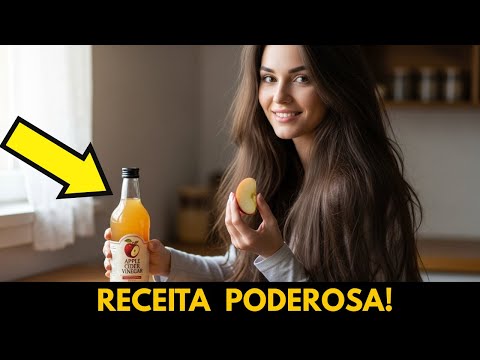 Cabelos Compridos em 7 dias com Receita de Gengibre e Vinagre de Maçã