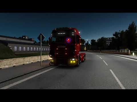 Scania R520 V8 Makeover Into R560 V8 | Euro Truck Simulator 2 v1.39