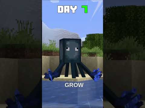 Minecraft But it’s 100 Days as a Squid