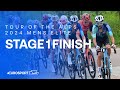 HUGE SPRINT! 😮‍💨 | Tour of the Alps Stage 1 Race Finish | Eurosport Cycling