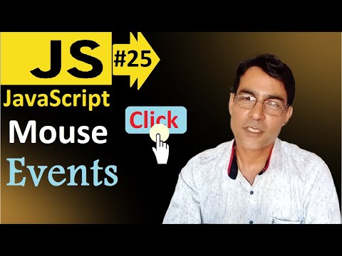 Mouse Events In Javascript Javascript Basic Lesson 25 Javascript Event Click Double Click