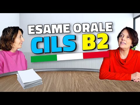 🗣 ESAME CILS B2 🇮🇹 PROVA ORALE ITALIANO SIMULAZIONE COMPLETA 🎓 #cilsb2 #esame