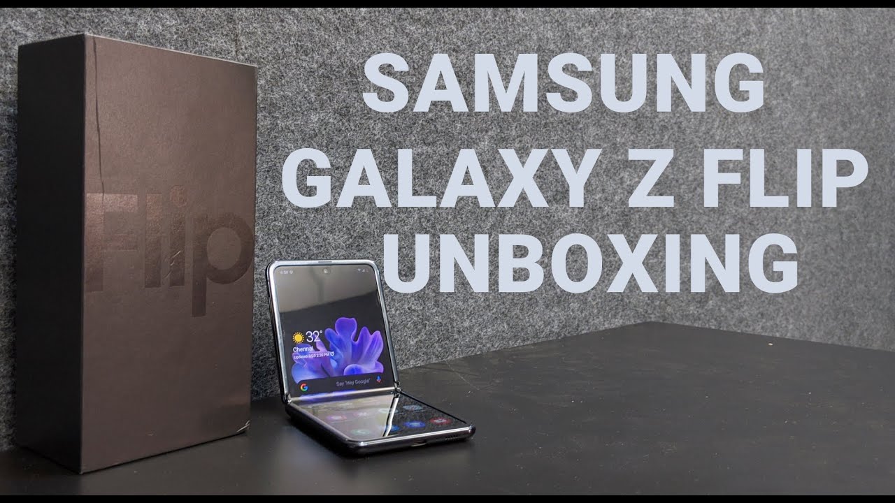 Samsung Galaxy Z Flip Unboxing