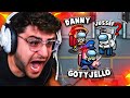 ELI DANNY ESKALIEREN WEGEN JUSSEF MIT NEUEM SQUAD AMONG US Mit Willy Mert Danny Co