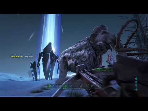 Easy Solo Tame a Mammoth in ARK