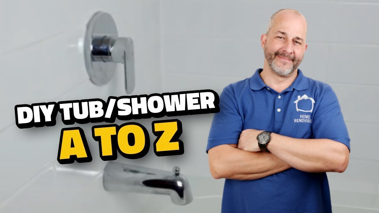 DIY How to Renovate the Tub / Shower from A to Z