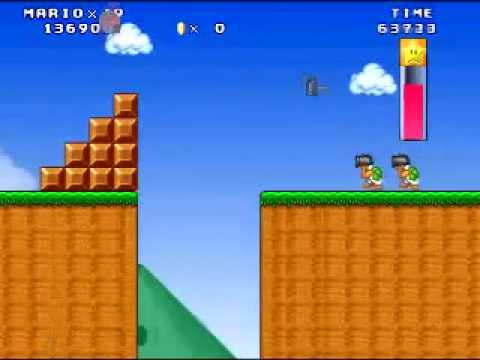 Mario Forever Advance Edition / Starman run FAIL