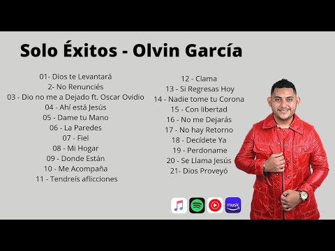 Solo Éxitos | Olvin García | 1HORA de Música Cristiana Hondureña