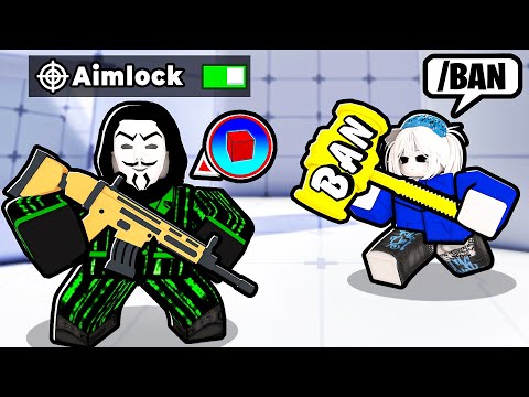 I pretended to HACK in front of a ADMIN in Roblox Rivals!