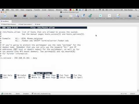Raspberry Pi - Installing/Configuring Telnet