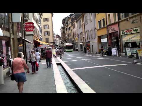 City Centre, Neuchatel, Switzerland