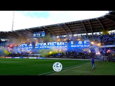 IFK Göteborg: Youtube: DERBY | TIFO | Gais - IFK Göteborg 6/5 - 2024