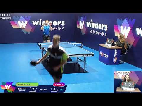 Gudimenko Evgeniy vs Udod Illia. Winners. CUP Table Tennis 7 25.12.2020  09:15