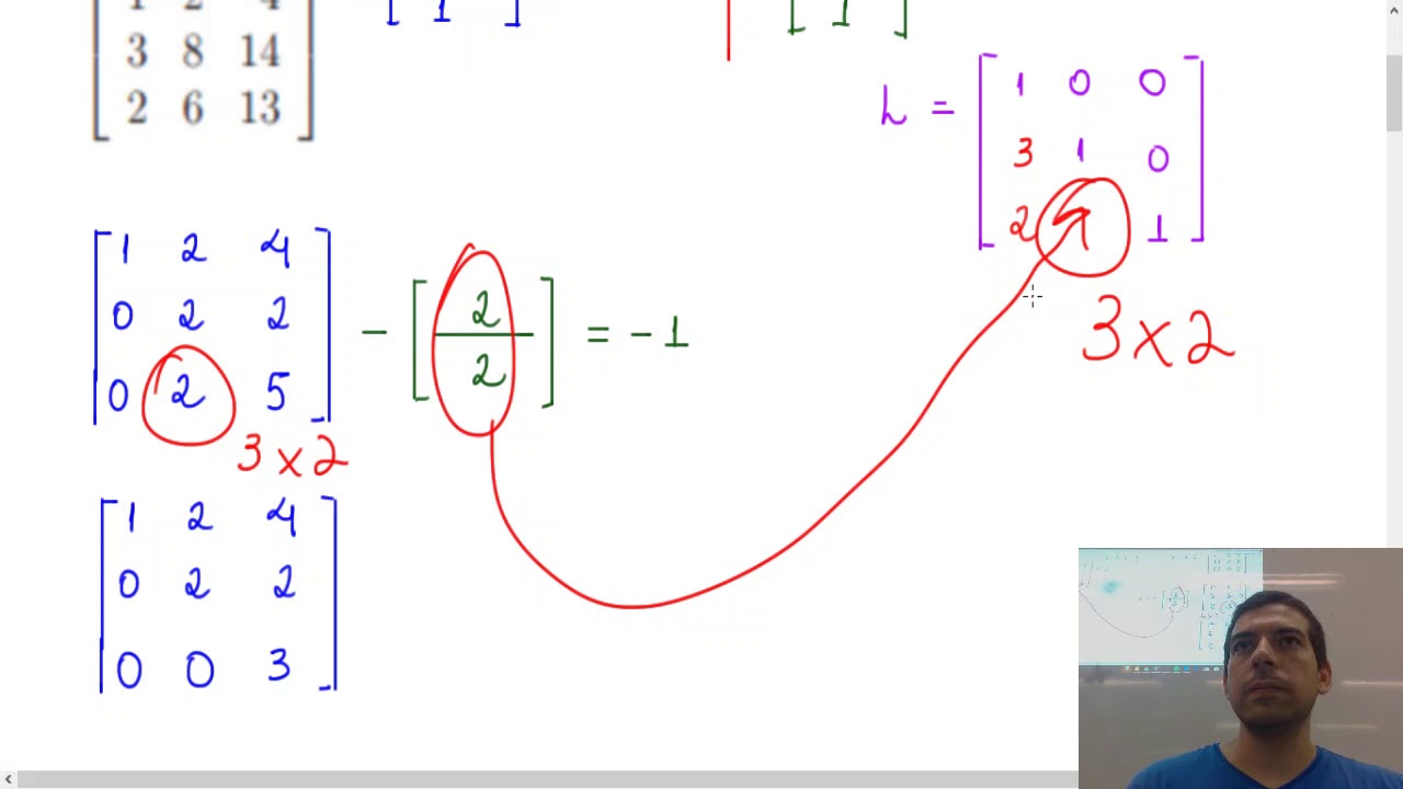 Exercício 2 - Decomposição  LU