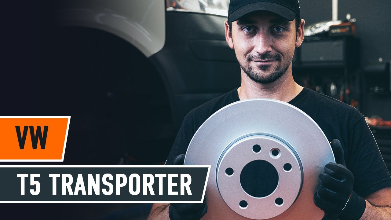 Как се сменят предни спирачни дискове на VW T5 Transporter – Ръководство за смяна