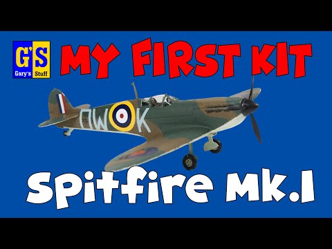 MY FIRST KIT Airfix Spitfire Mk.Ia - how to make it!
