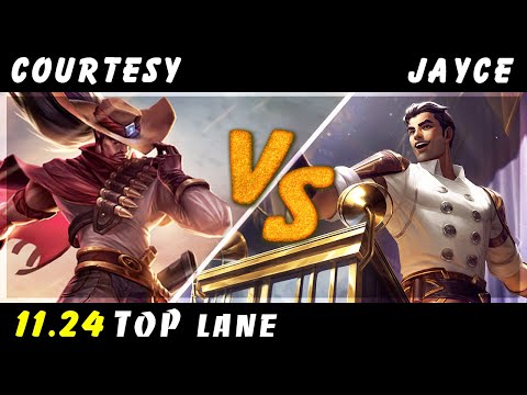 Courtesy - Yasuo vs Jayce TOP Patch 11.24 - Yasuo Gameplay