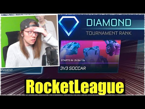 WIESO BIN ICH IN EINEM DIAMONDTURNIER?- Rocket League [Deutsch/German]