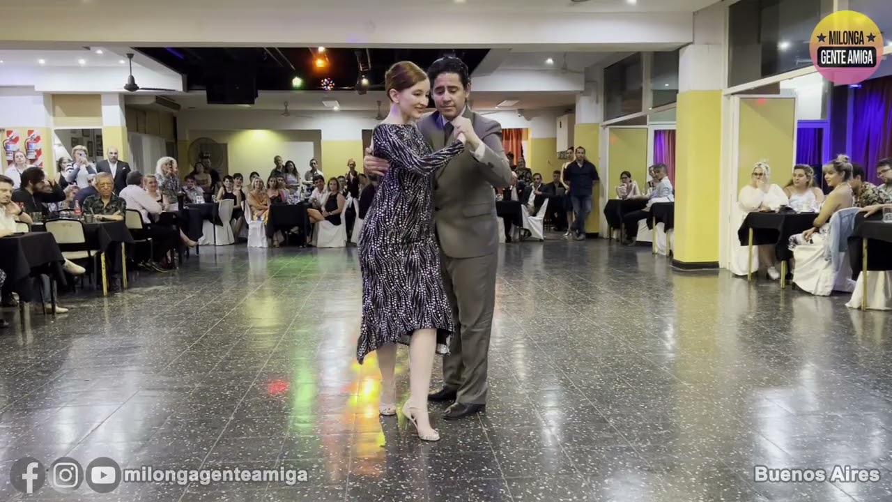 Alejandro Beron y Kelly Lettieri - Milonga Gente Amiga - 12/MAR/2023 (2/2)