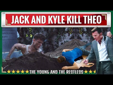 CBS Young And the Restless Jack and Kyle afraid of losing their case, plan to destroy and bury Theo