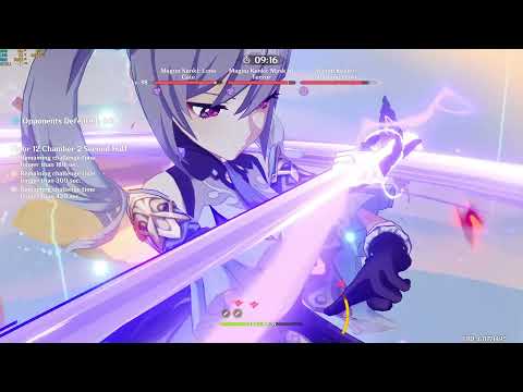 Keqing Fights 3 Maguu Kenki in 1 minute - Spiral Abyss