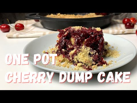 One Pot Cherry Dump Cake Recipe (with the Whatever Pan) | Best Cookware