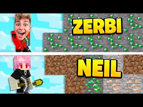 USO LE HACK NELLA CHALLENGE DEI DIAMANTI SU MINECRAFT ITA!